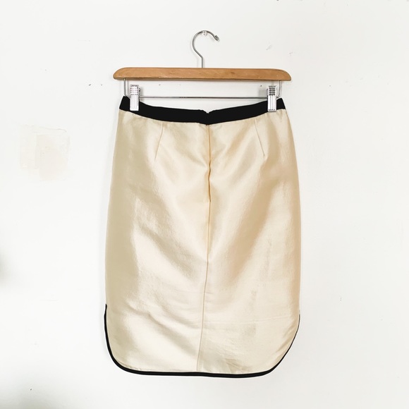 J.Crew Contrast Silk No.2 Pencil Skirt - Picture 4 of 5
